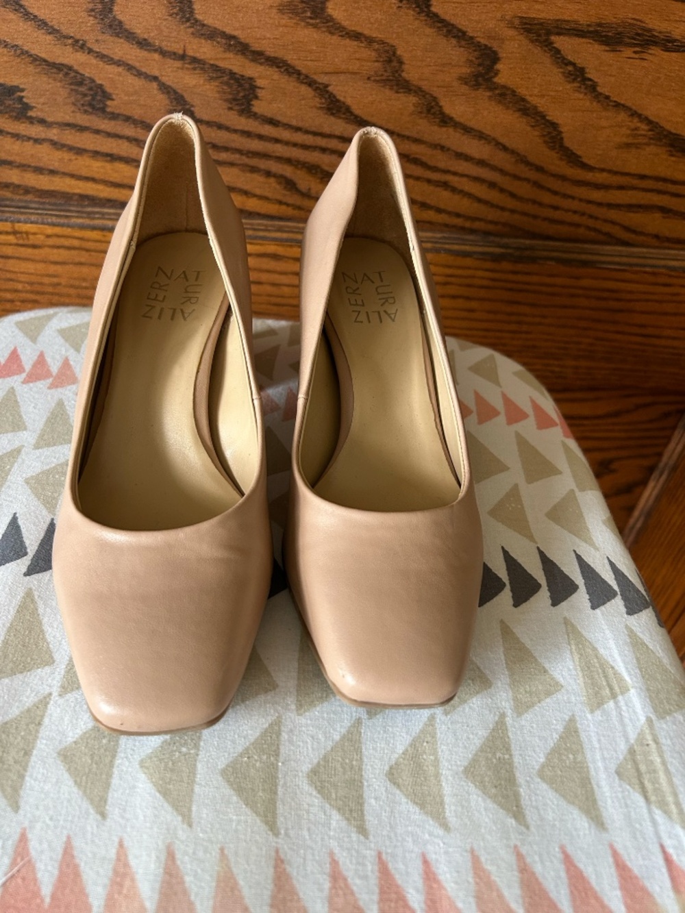 Naturalizer Women's Warner Square Toe Block Heel Pump - Picture 6 of 9